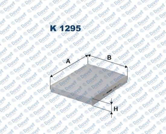 FILTRON K1295 Polen Filtresi Hyundai Ix50